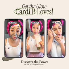 BRMUD Relief Mud Mask demonstrates pore-minimizing action and oil control benefits.