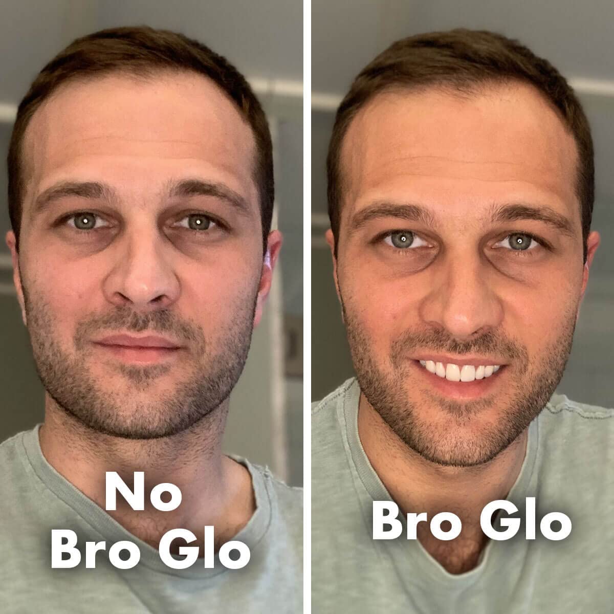 Bro Glo face and body tan with included mitt for easy, even coverage.