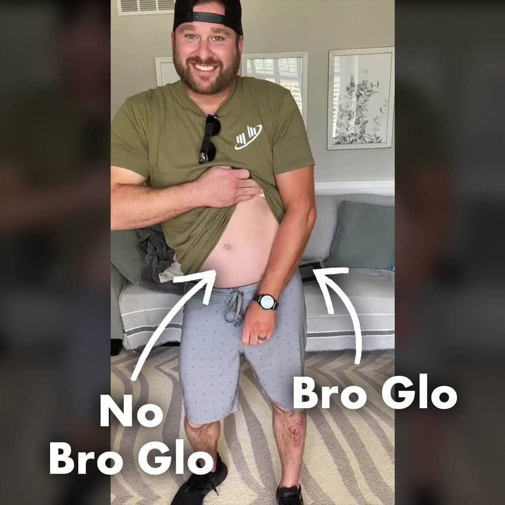 Bro Glo Starter Bundle as a ready-to-go gift set for men.