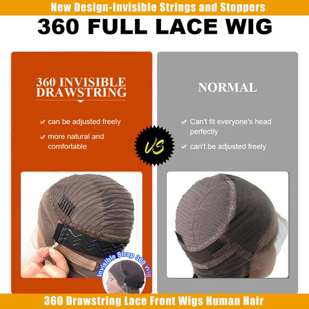 Brofiri honey-blonde wig ombre lace front emphasizes natural color gradient.