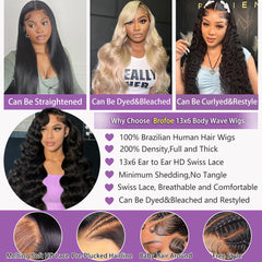 Brofoe baby hairs closeup highlights pre plucked hairline for easy styling