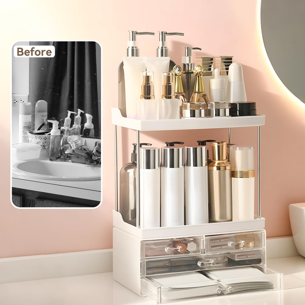 Brothersbox dimensions-11-0-6-5-14-3-inch fits on desks and vanities.