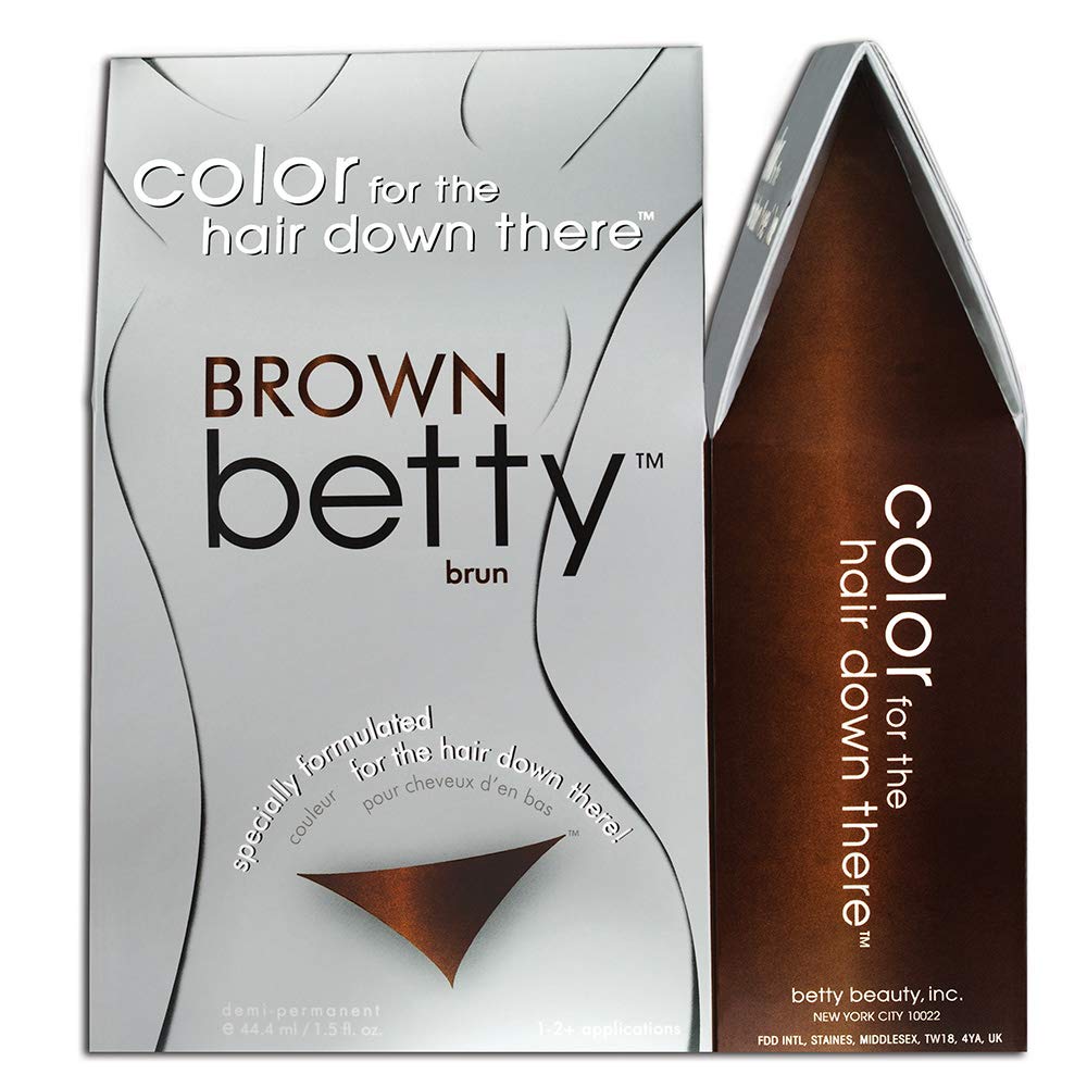 Brown Betty kit box ready for safe intimate-area color application.