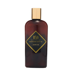 Brown Sugar Babe Marry Me Body Oil bottle delivers luxurious hydration with quick absorption.