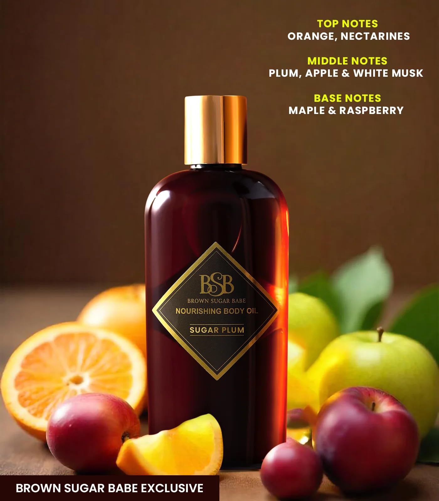 Brown Sugar Babe Sugar Plum ingredients-castor: conditioning for smooth skin