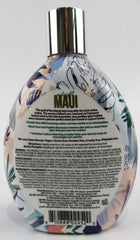 Brown Sugar TAN ASZ U Midnight Maui bottle back label details hydration and fragrance