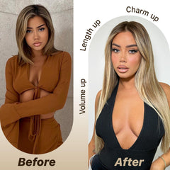 BrownBomb HD lace with 13x4x1 closure delivers natural-looking hairline and versatile parting