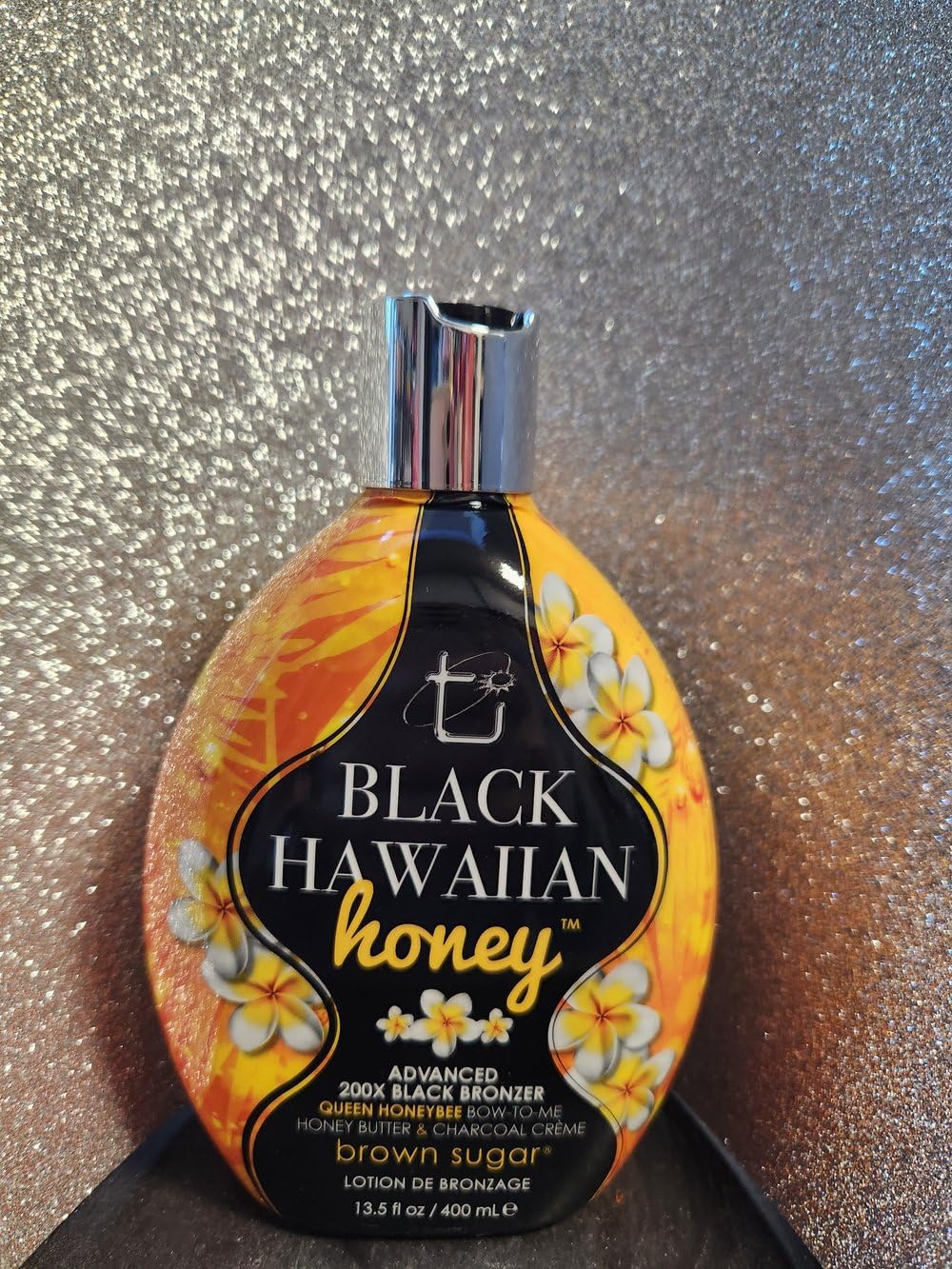 Brown Sugar even bronze shade developing for natural-looking tan.