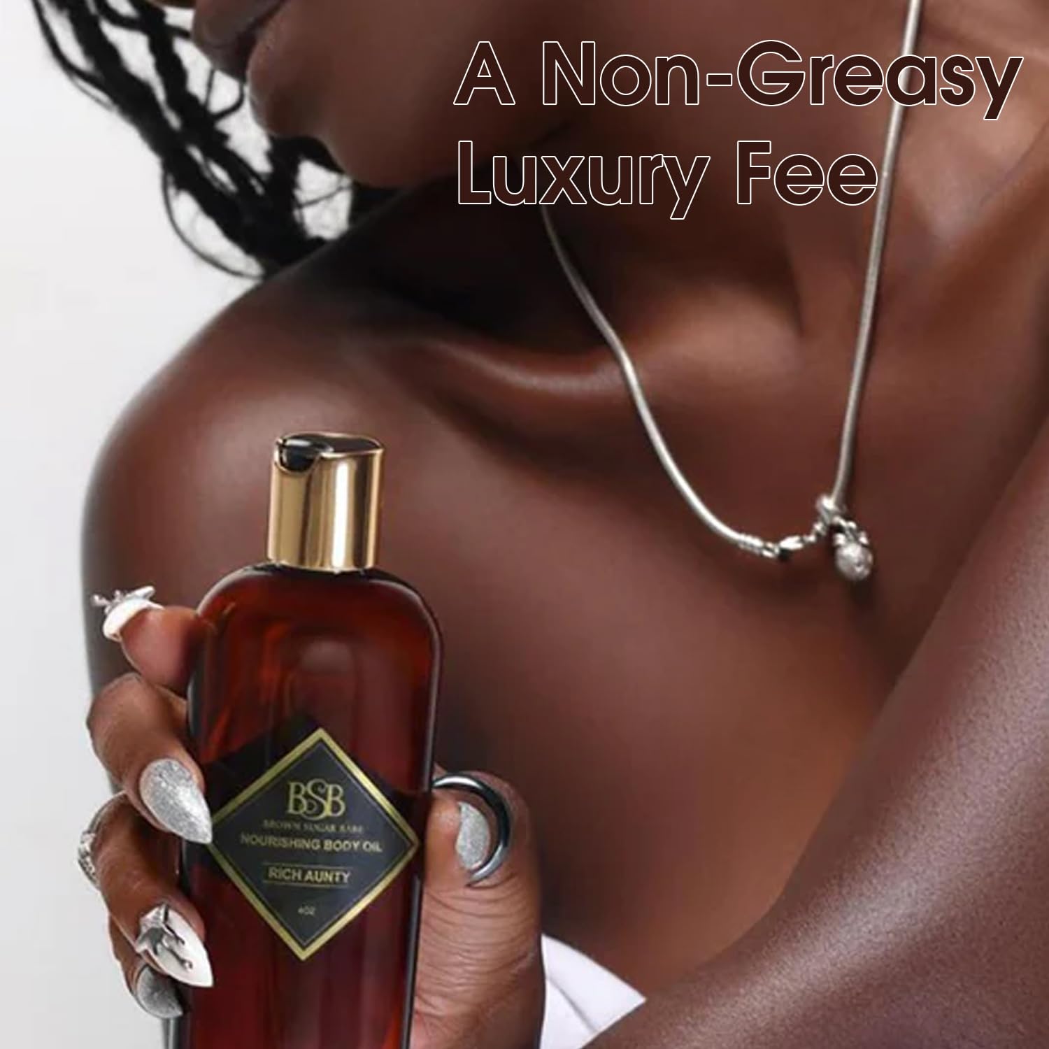 Brown Sugar Babe Rich Aunty Oil natural oil blends overview.