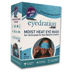 Bruder eye steam mask box packaging for convenient on-the-go relief