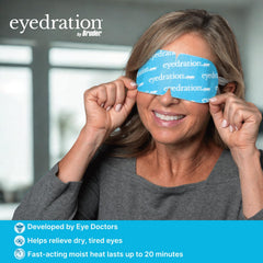Bruder eye steam mask packets ready-to-use travel-friendly single-use compresses