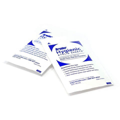 Bruder eyelid sheets size 3-1/2 x 7-7/8 inches for lid cleansing.