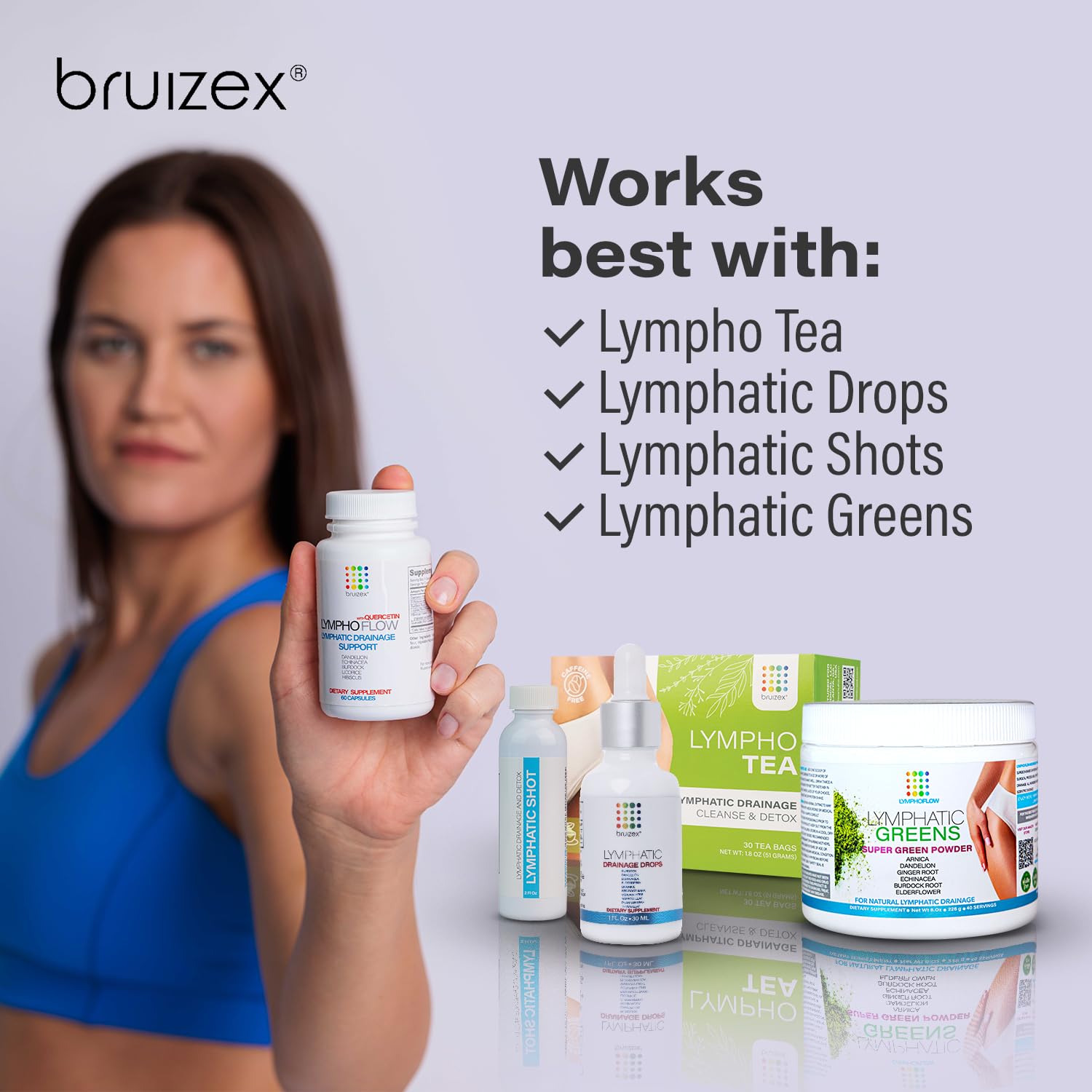 Bruizex Pain Relief Bath salts image hints soothing sore muscles.
