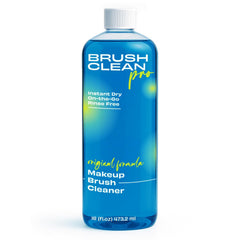 Brush Clean Pro Original bottle-pour shows quick-drying formula for fast makeup brush cleaning.