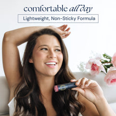 Brush On Block fig packaging photo showing vegan, cruelty-free branding