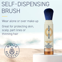 Brush On Block sheer light coverage for daily sunscreen