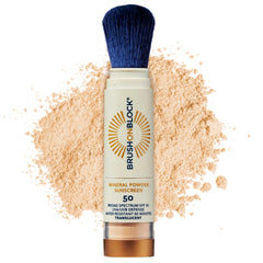 Brush On Block SPF 50 twist-open design for on-demand application