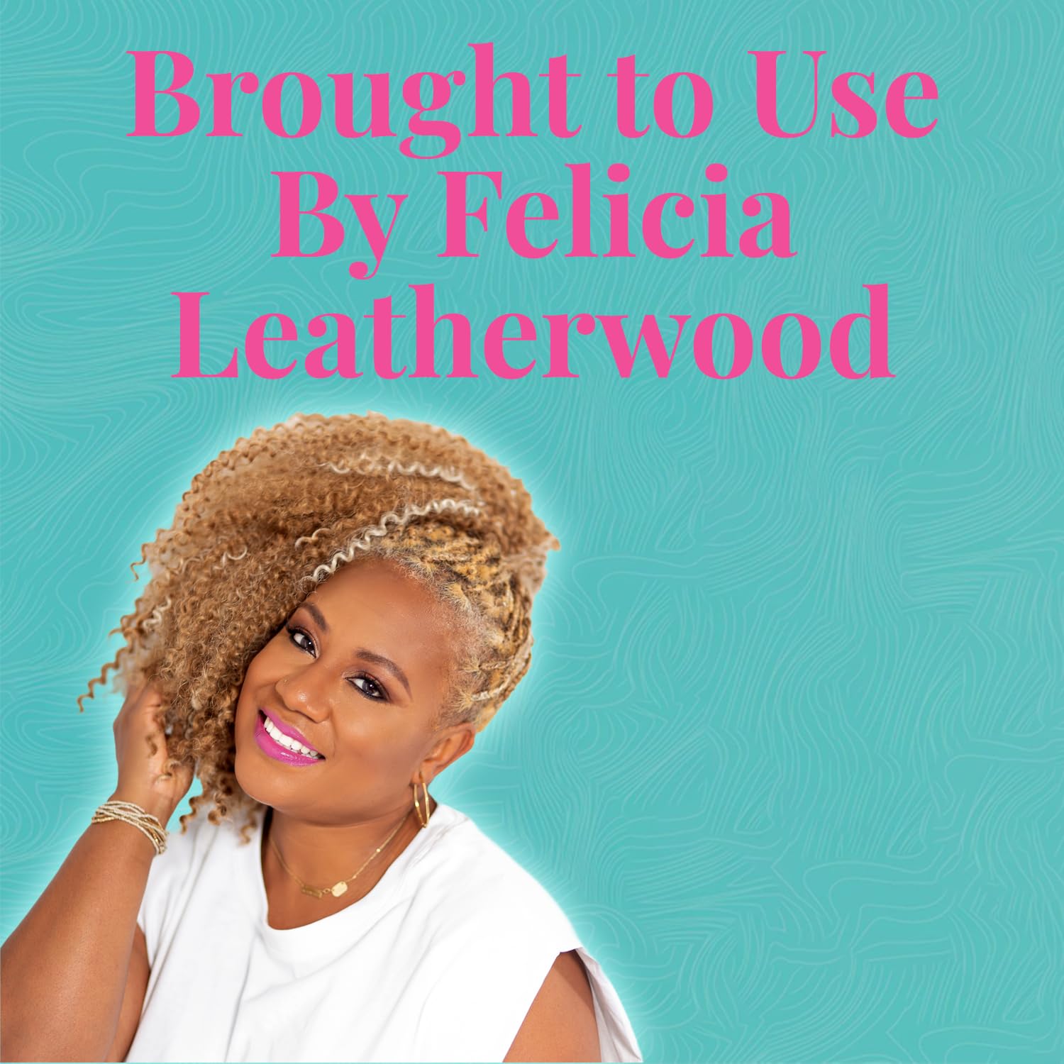 Brush With The Best Black Detangler Brush used on straight hair for easy grooming.