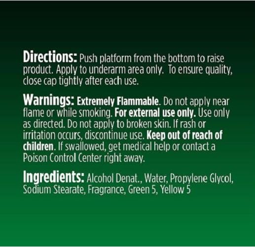 Brut deodorant round solid 2-pack in-use underarm shot signals confidence on busy days.