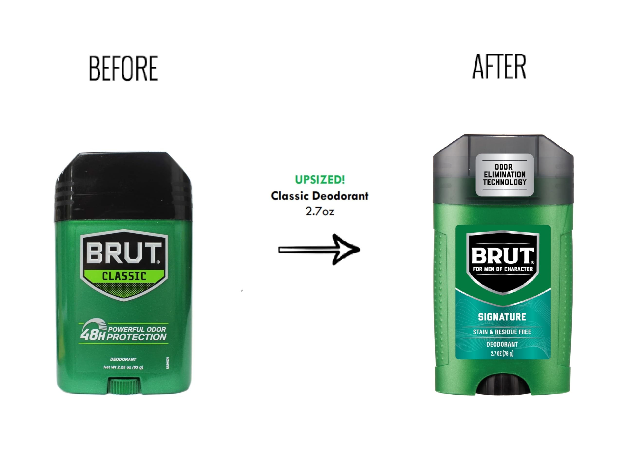 Brut Signature six-pack highlights value and long-lasting freshness for daily use