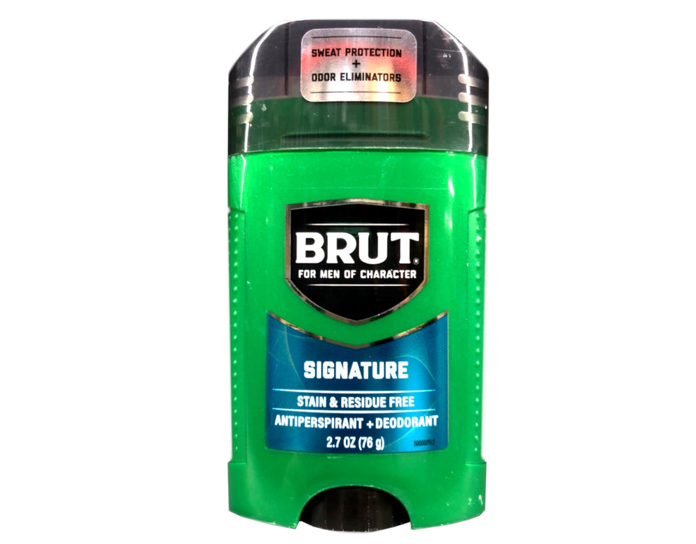 Brut Signature long-lasting scent close-up for all-day freshness