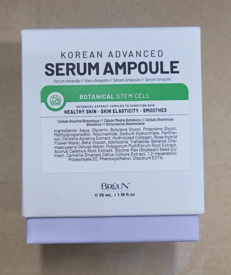 BRÜUN SC packaging highlights cruelty-free and Korean-made origin.