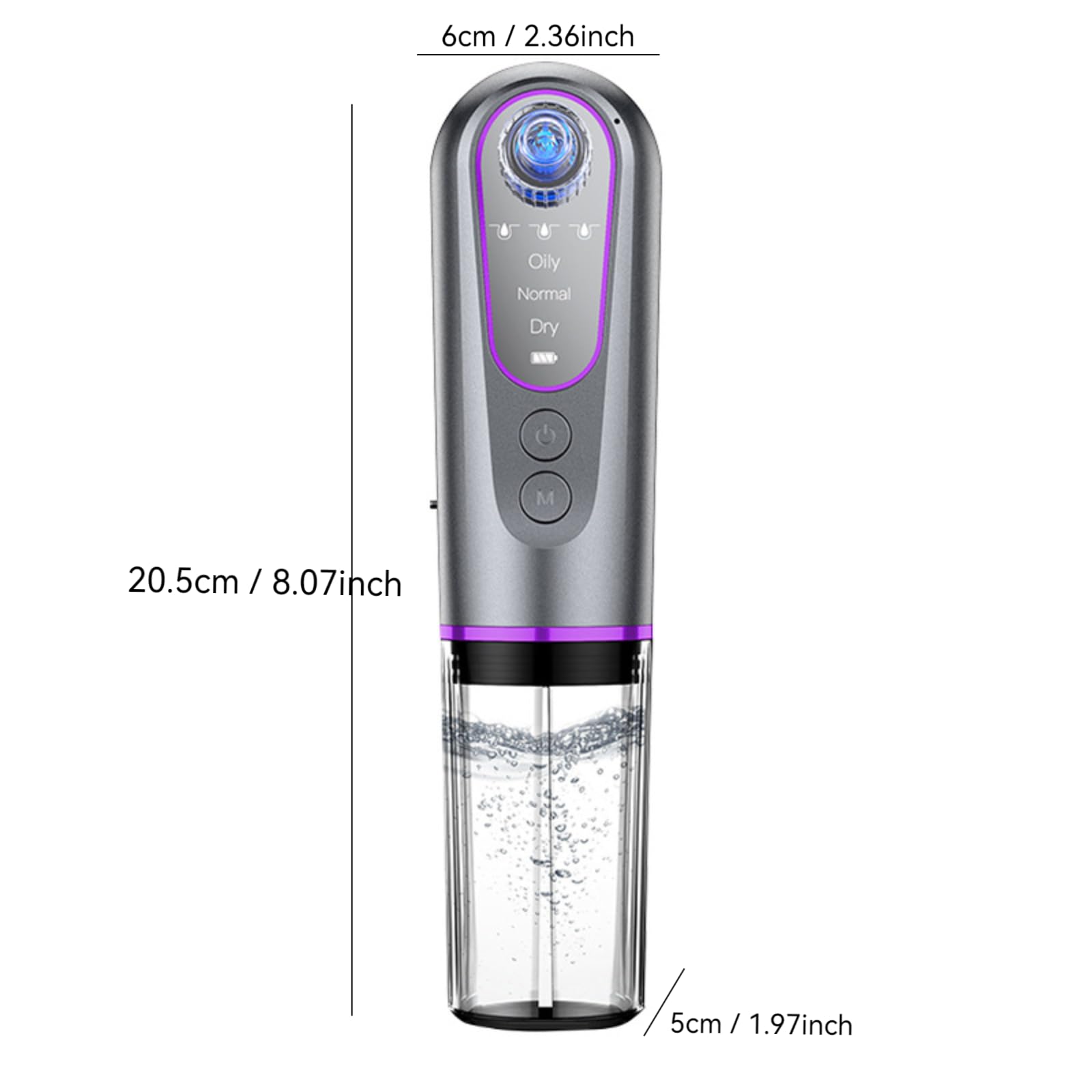 Bryzalor Blackhead Remover USB Charger included for convenient power