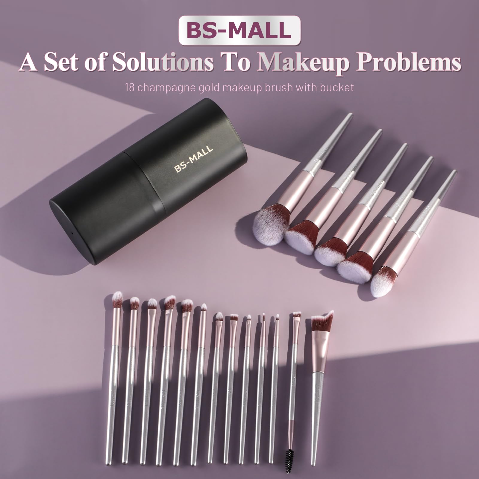 BS-MALL black-case set keeps brushes organized for travel touch-ups