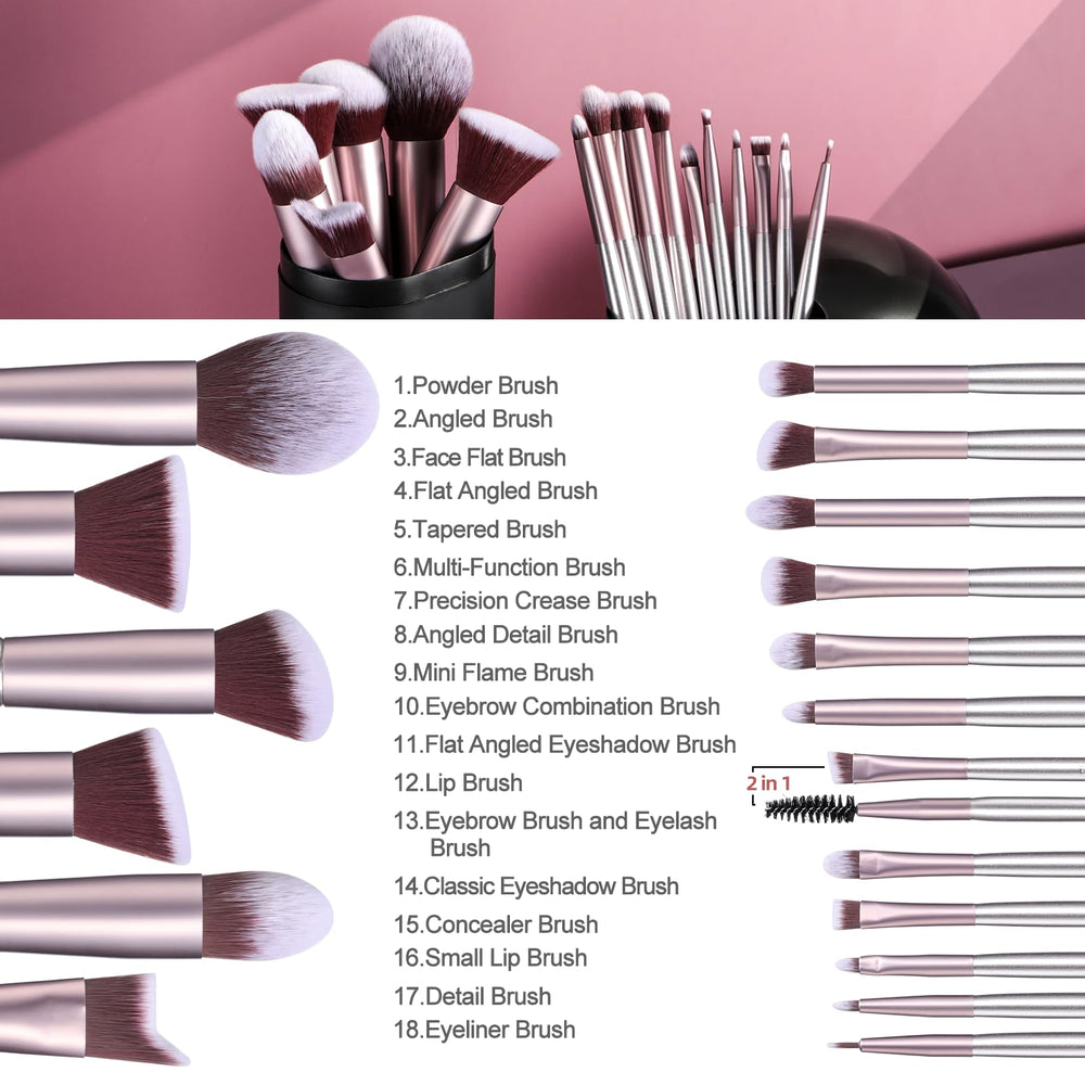 BS-MALL foundation brush delivers even coverage for a flawless complexion