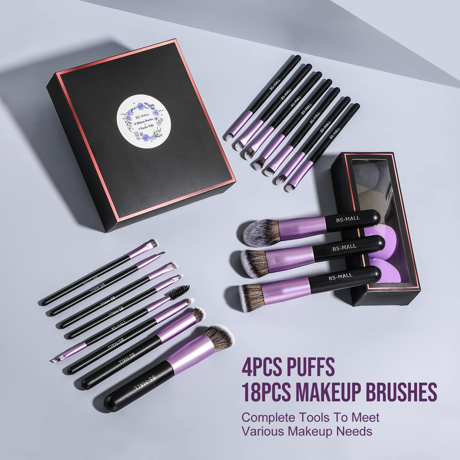 BS-MALL brush-set bristle-detail showcases fine hairs for precise application.
