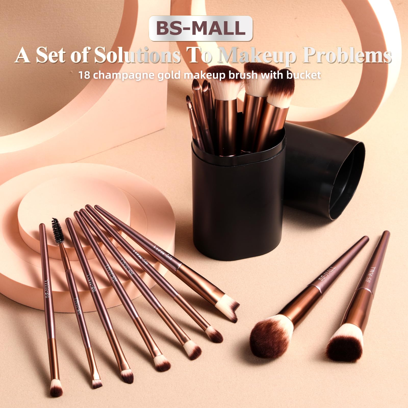 BS-MALL case stays organized for easy travel touch-ups.