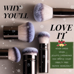 BS-MALL eyeshadow brush for precise color placement and blending