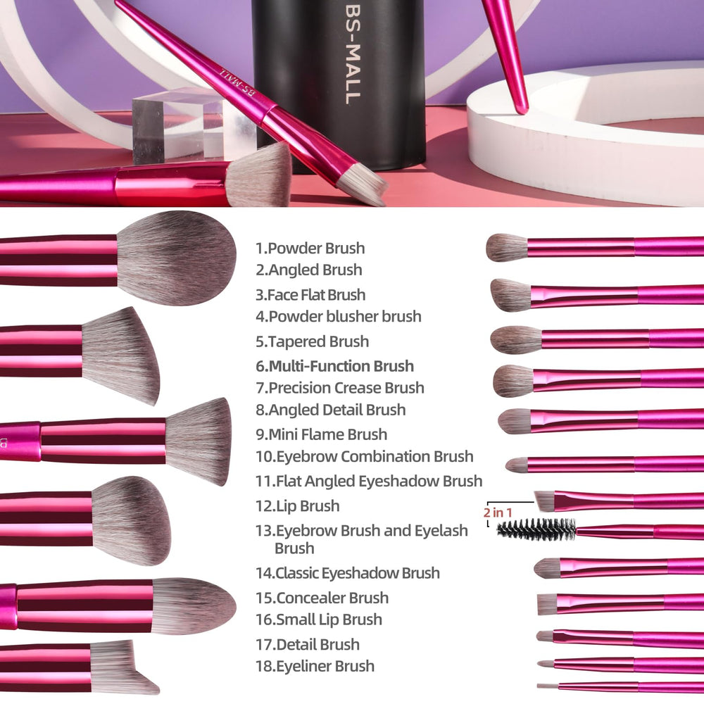 BS-MALL foundation brush ultra-soft for smooth liquid foundation application