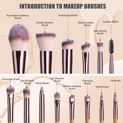 BS-MALL lightweight travel kit case keeps essential brushes organized and ready for packing.