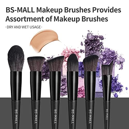 BS-MALL liquid foundation brush delivers smooth, streak-free base makeup.