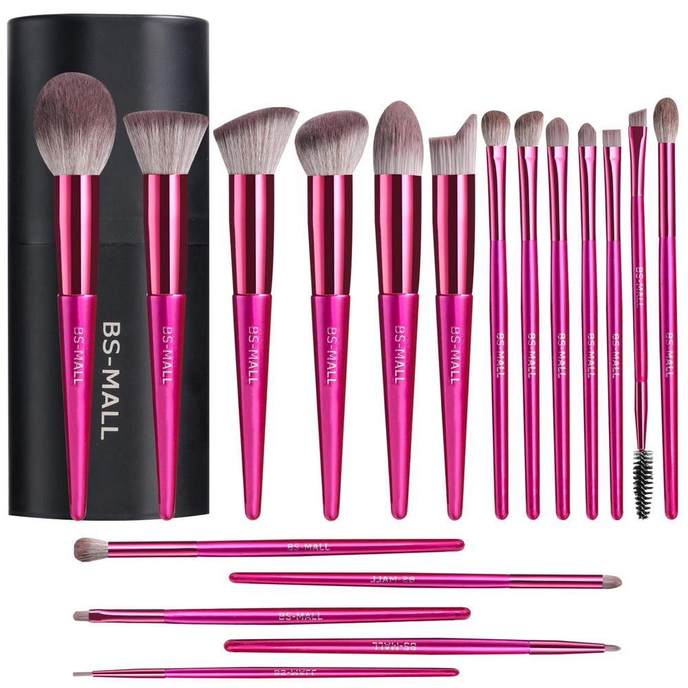 BS-MALL makeup brush set case organized for on-the-go touch-ups