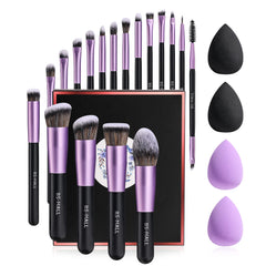 BS-MALL makeup brush set collection highlights versatile tools for flawless face and eye makeup.