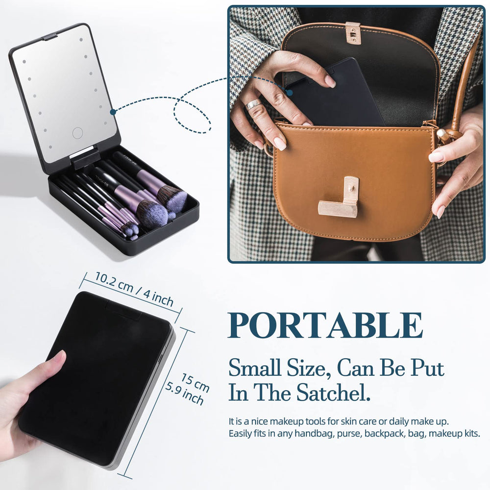 BS-MALL matte texture box design keeps brushes organized and stylish.