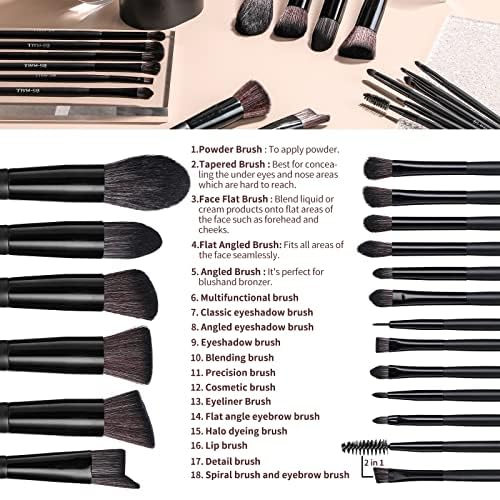 BS-MALL soft-bristles close-up showcases luxury feel and precise application.