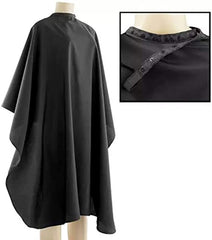 BSFHH Black Waterproof Cape material closeup showing nylon, lightweight and water-resistant fabric