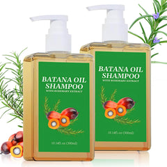 BSMAX Batana Oil Rosemary Shampoo bottle shows nourishing formula for scalp health