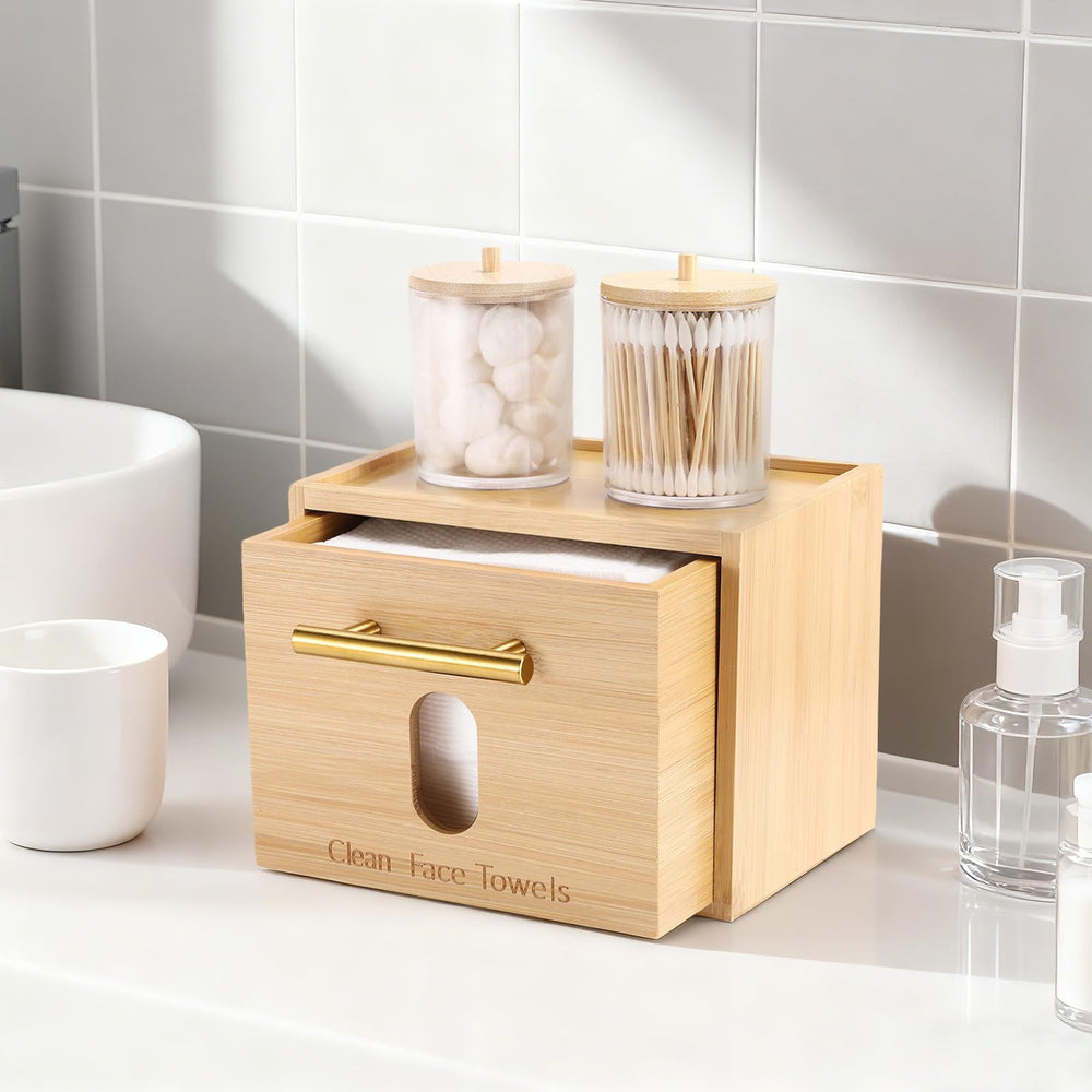 BSSN 60 XL disposable towels stack supports quick, hygienic facial refreshes.