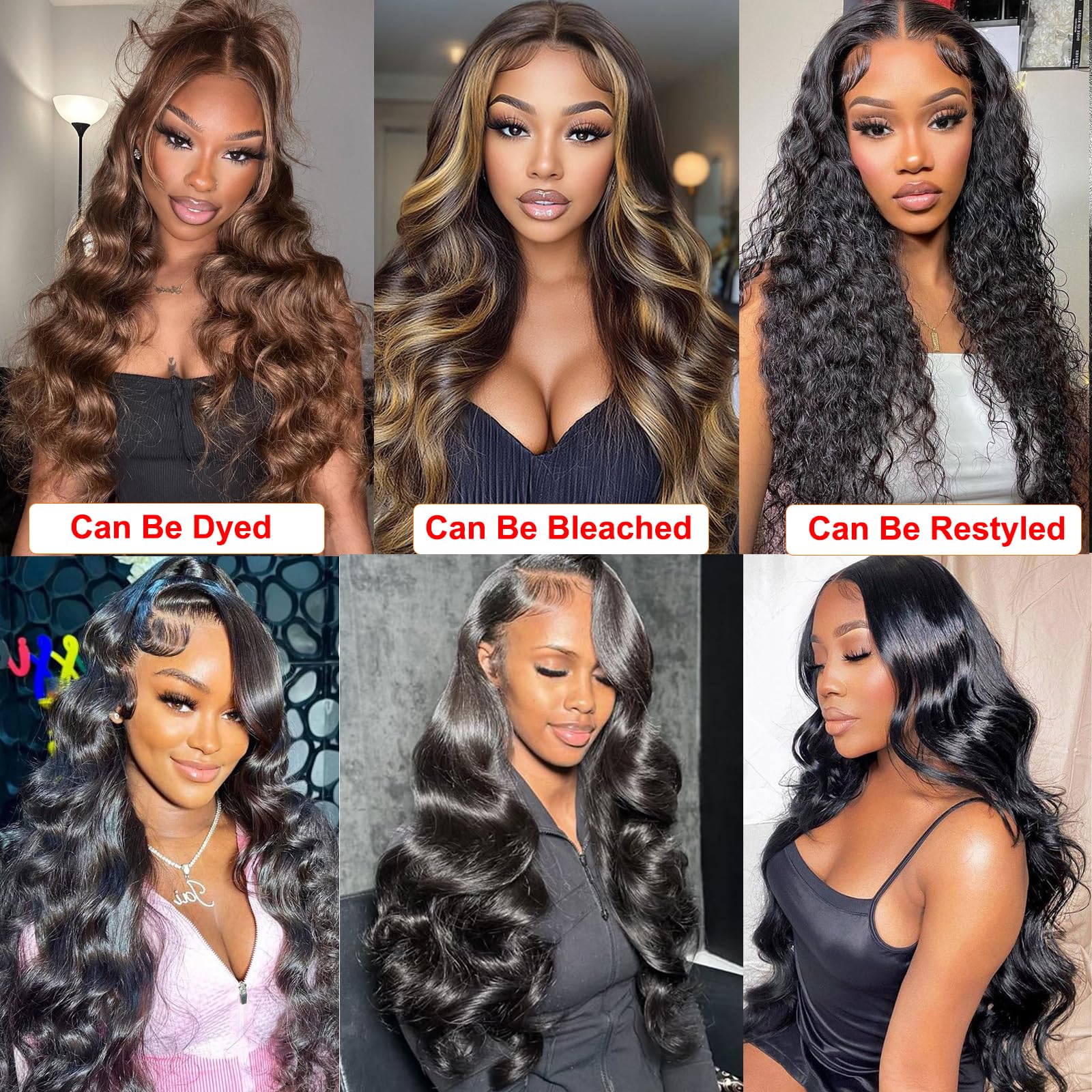 BSTDAE 3-weaves bundles setup demonstrates quick install for full-head fullness.