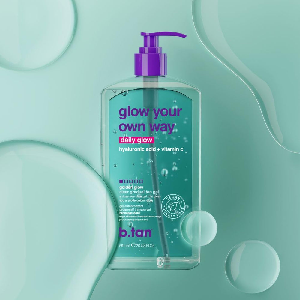 B.TAN buildable golden tan develops from light to deeper tones with natural-looking results.