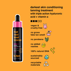 B.TAN drops pump close-up demonstrates controlled application and precise color control.