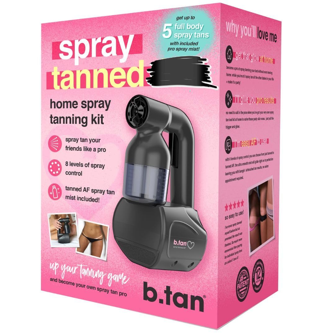 B.TAN tanning mitt ensures precise application for streak-free results.