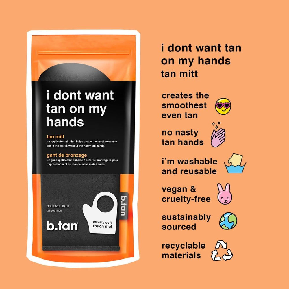 B.TAN bundle supports up to five full-body sprays for friends and family.