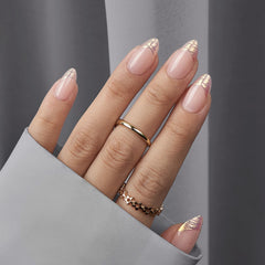 BTArtbox Aurora French Tip glitter detail enhances festive looks.