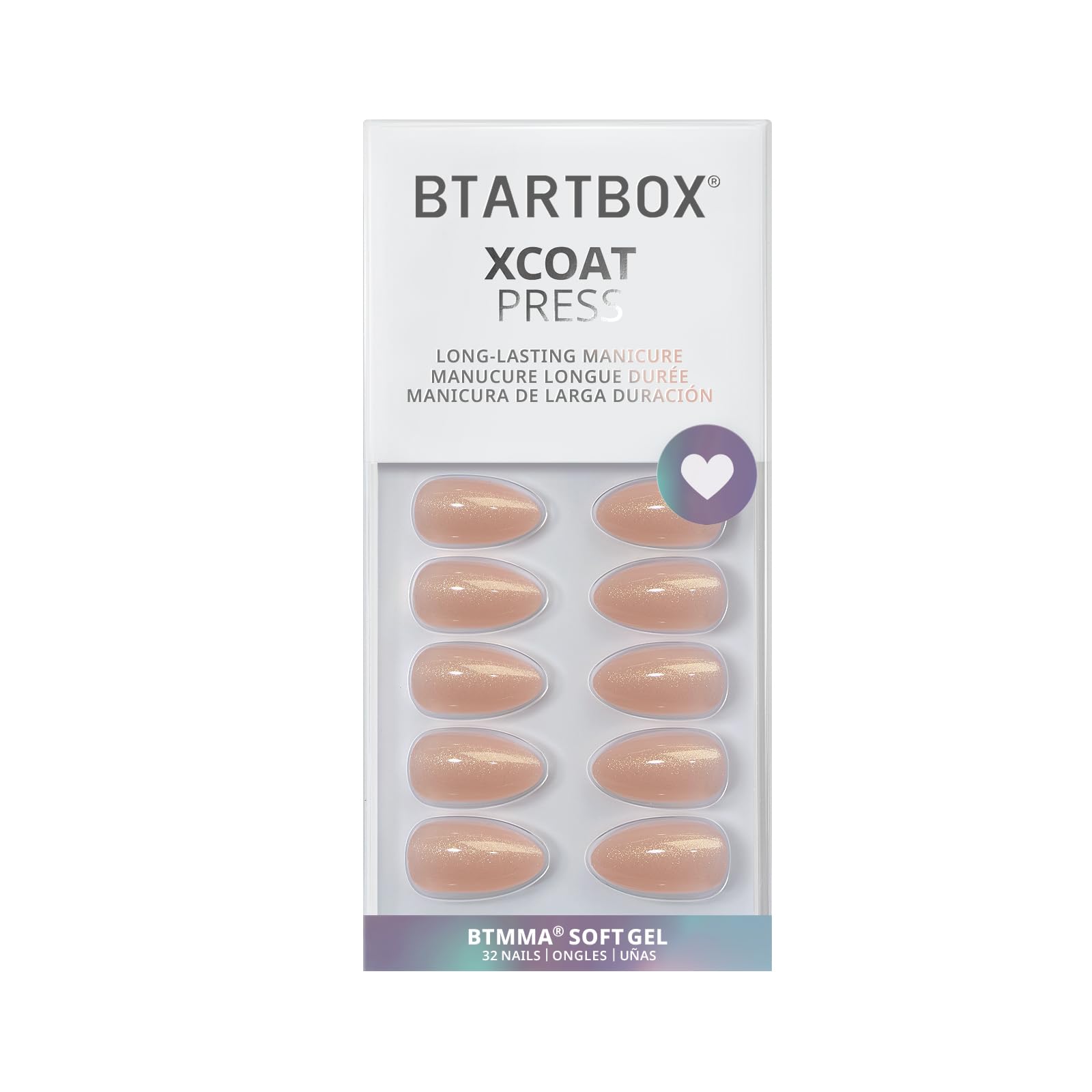 BTArtbox packaged box with nails and kit for gifting