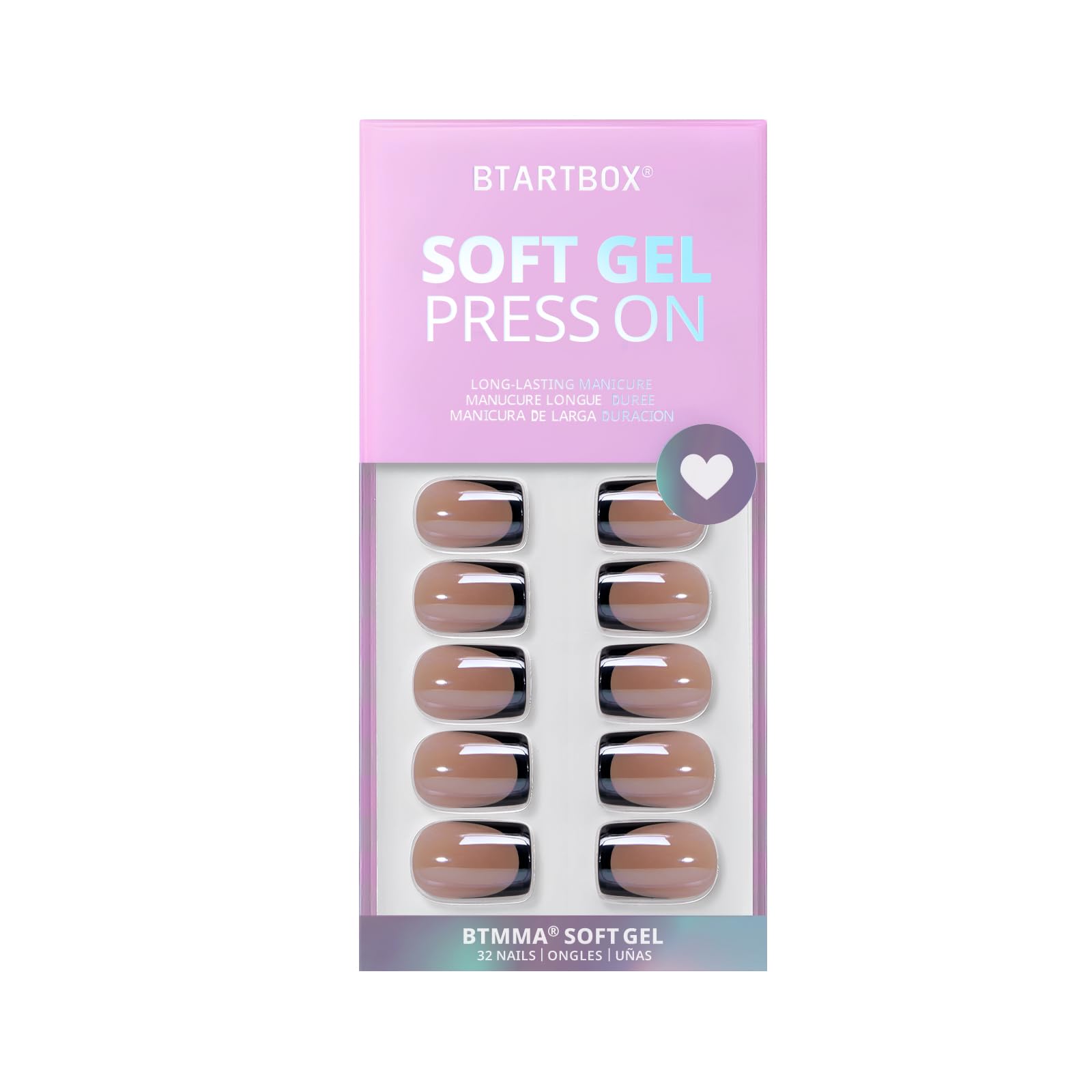 BTArtbox Braveheart nails kit shown with storage box included
